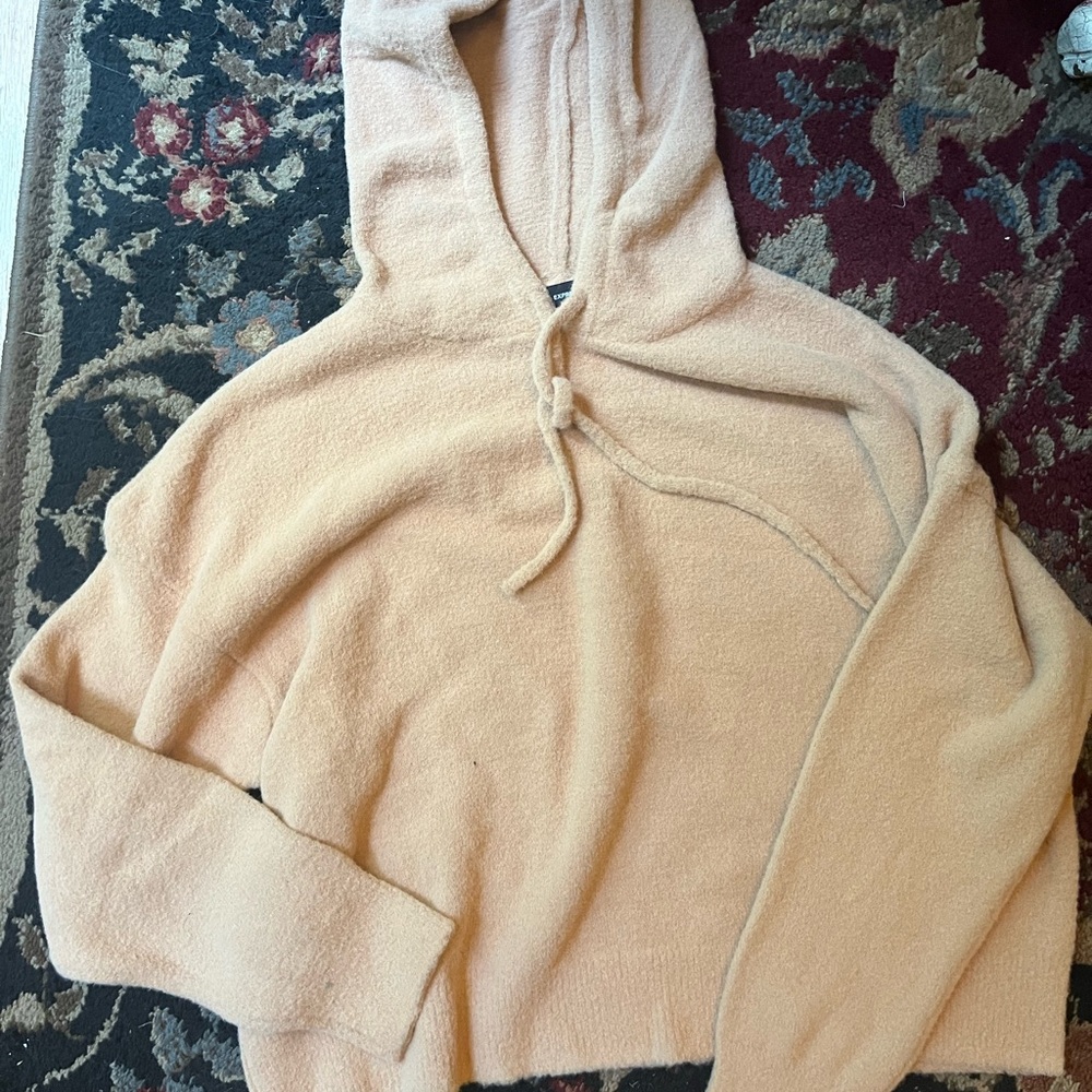 Gap beige hooded sweater